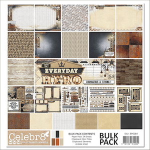 Celebr8 - Everyday Hero - 12x12 Bulk Pack