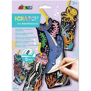 Avenir - Scratch Bookmarks - Sea Animals