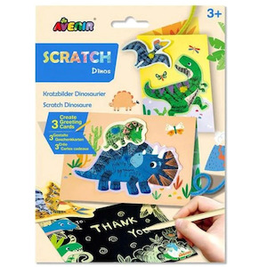 Avenir - Scratch Greeting Cards - Dino