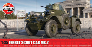 Airfix: Airfix - Model Kit - Ferret Scout Car MK.2 1:35 (Skill Level 2)