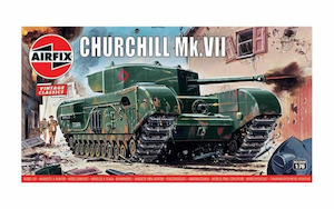 Airfix - Model Kit - Churchill Mk.VII 1:76 (Skill Level 2)