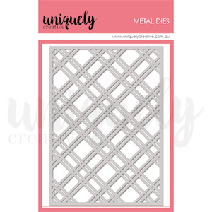 Uniquely Creative: Uniquely Creative - Day Dream - Plaid Coverplate Die