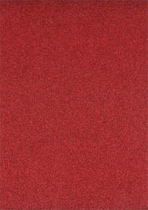 Cardstock Sullivans Glitter Cardstock: Sullivans - Glitter A4 Card - Red