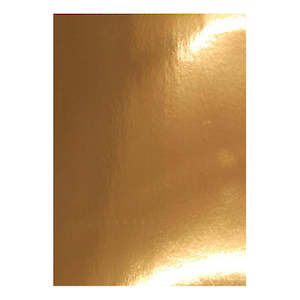 Cardstock Sullivans Foil Mirror Cardstock: Sullivans - Foil Mirror A4 Card - Copper