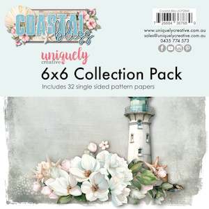 Uniquely Creative - Coastal Bliss - 6x6 Collection Pack