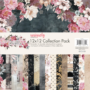 Uniquely Creative - Vintage Walls - 12x12 Collection Pack