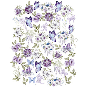 Uniquely Creative - Wisteria Lane - Vellum Creative Cuts (Ephemera)