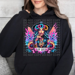 Slay Queen- Graphic Hoodie