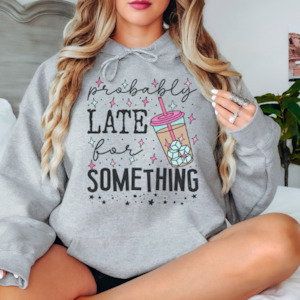 Womenswear: Probably Late Hoodie