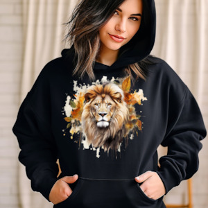 Womenswear: Lion Graphic Hoodie