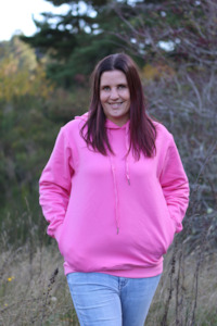 Pink Emily Rose Fleece Hoodie