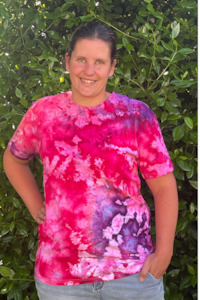 Tie Dye Tee-Summer Sunrise