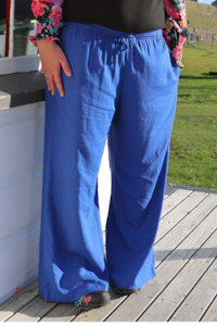 Saige Pants -Royal Blue