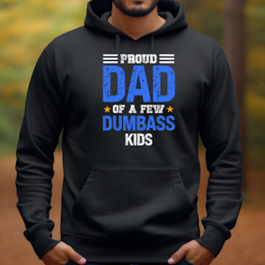 Womenswear: Proud Dad to some ......Hoodie - Men's Graphic Hoodie