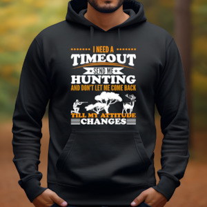 I Need A Timeout - Men's Graphic Hoodie