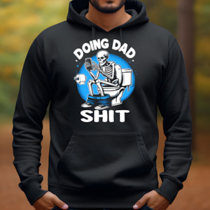 Doing dad Shit Hoodie - Men's Graphic Hoodie