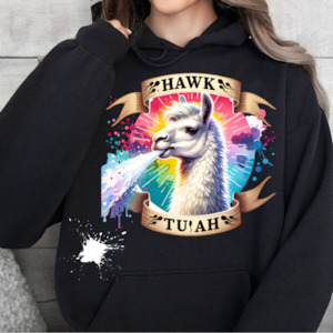 Womenswear: Hawk Tuah - Graphic Hoodie