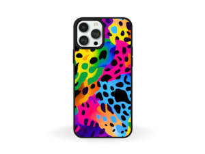 Neon Leopard - Phone Case