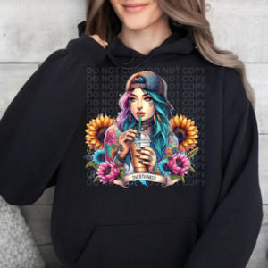 Womenswear: Overthinker- Graphic Hoodie