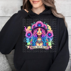 Mental Health Matters - Graphic Hoodie