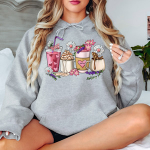 Womenswear: Mama Cups Graphic Hoodie