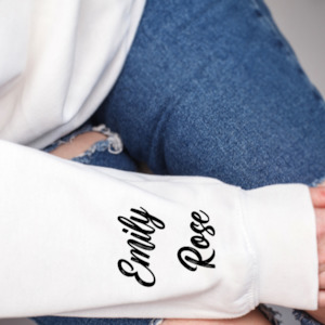 Womenswear: Add Your Name On The Cuff