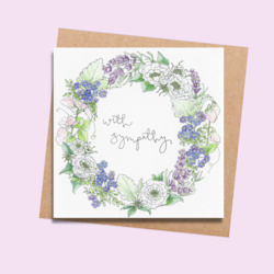 RR38 Sympathy Wreath (6 pack)