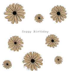 LCF116 Birthday Daisies (6 pack)