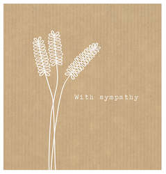 Stationery wholesaling: LCF114 Sympathy Lavender (6 pack)