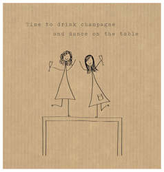 Stationery wholesaling: LCF106 Dance on the table (6 pack)