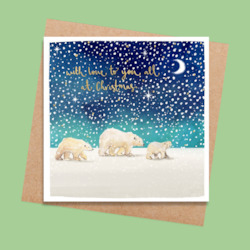 Stationery wholesaling: LMDXMF15 Polar Bears (6 pack) PREORDER 2023