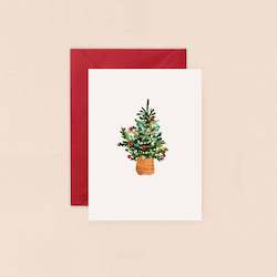 Stationery wholesaling: LMDBIJX02 Christmas Tree (6 pack) OCTOBER DELIVERY