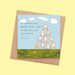 Stationery wholesaling: RTD28 Sheep Pyramid (6 pack)