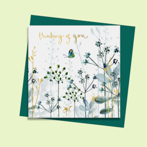 Stationery wholesaling: LMDFLO18 Thinking of You (6 pack)