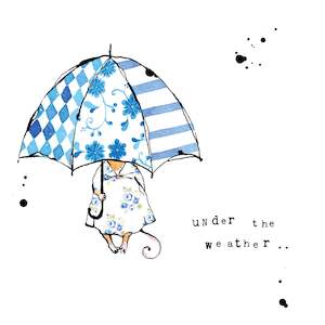 Stationery wholesaling: SSLW21 Under the Weather (6 pack)