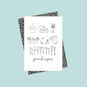 Stationery wholesaling: DSM003 Green Fingers (6 pack)