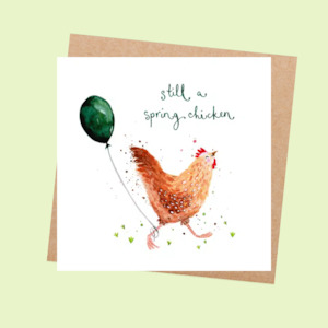 Stationery wholesaling: LMDFF137 Spring Chicken (6 pack)