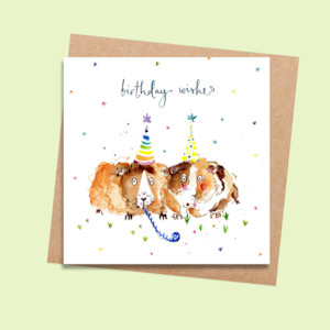 SCLMDFF56 Birthday Wishes Guinea Pigs (6 pack)