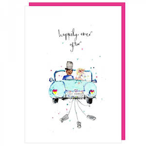 Stationery wholesaling: SCLMDALH26 Happily Ever After (6 pack)