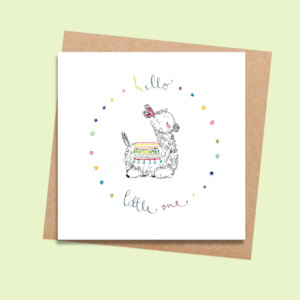 Stationery wholesaling: LMDWL44 Hello Little One (6 pack)