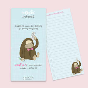 DSMP02 List I'll Forget Magnetic Notepad (3 pack)