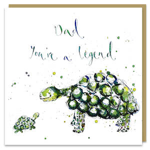 Stationery wholesaling: LMDWL33 Dad, You're a Legend (6 pack)