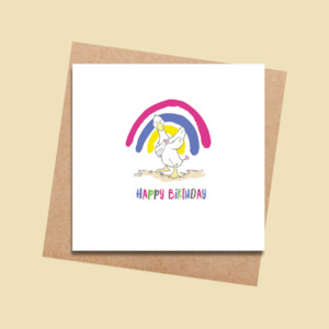 Stationery wholesaling: SCMBDP04 Birthday Rainbow(6 pack)