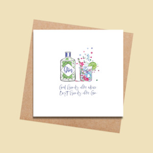 Stationery wholesaling: MBPL33 Gin & Friends (6 pack)