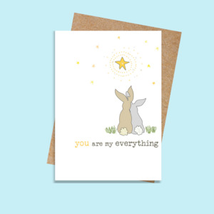 Stationery wholesaling: SCDSWW709 You are my everything (6 pack)