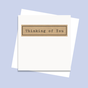 Stationery wholesaling: SCLCF078 - Thinking of You (6pack)