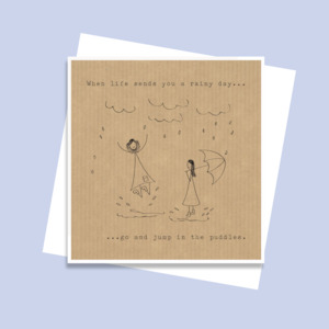 Stationery wholesaling: SCLCF063 - Jump in the Puddles (6pack)