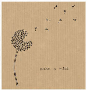 Stationery wholesaling: SCLCF055 - Make a Wish (6pack)