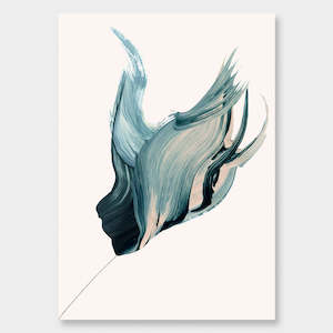 Daybreak Blue Art Print