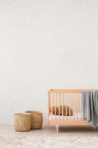 Falling Feather Wallpaper - Cream